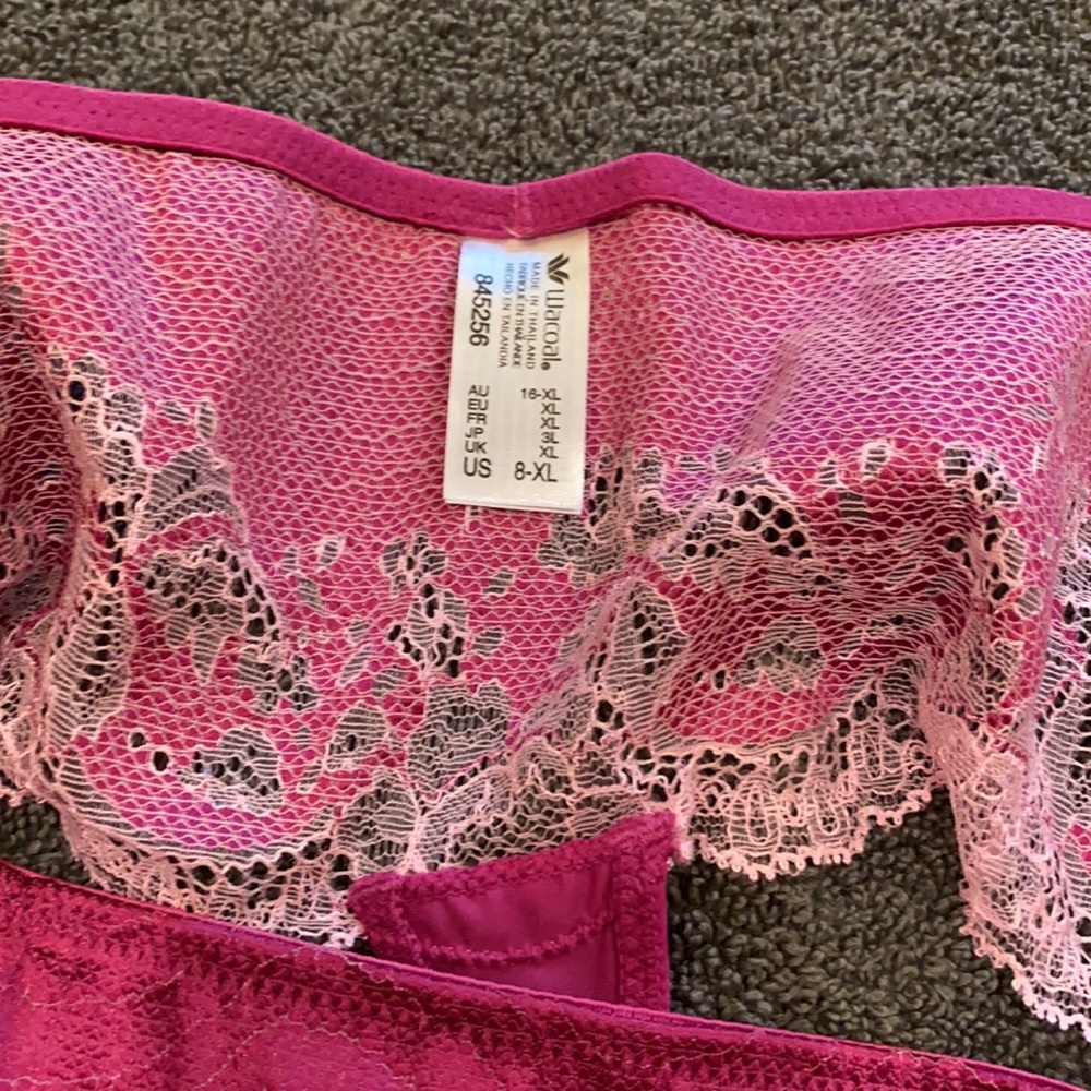 Women’s Wacoal Lace Affair thong panties NWOT XL/8 - Picture 6 of 8
